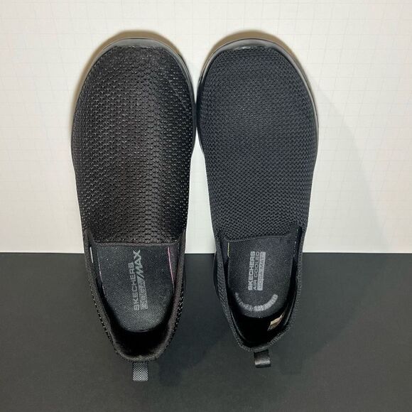 Womens SKECHERS GO WALK Joy Sensational Day Black Slip On Shoes / Size 7.5 - Picture 5 of 8